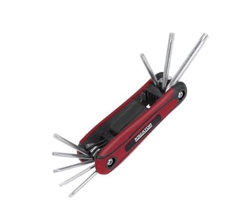 מפתח אלן מתקפל TORX גדלים KRT408203 Varo kreator