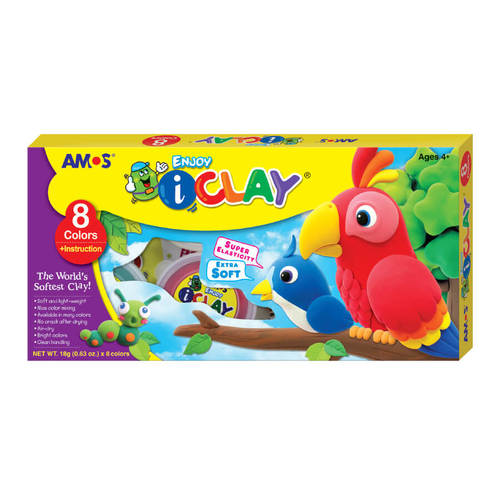 ערכת יצירה ופיסול עם חימר קל I-CLAY - הטוכים