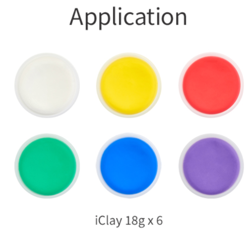 ערכת יצירה ופיסול עם חימר קל I-CLAY - מתוקים