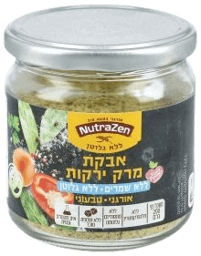 אבקת מרק ירקות אורגני ללא גלוטן ללא שמרים NutraZen