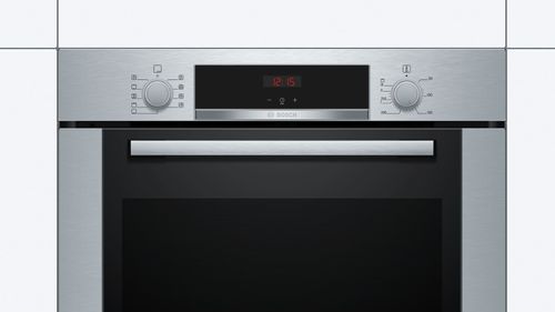  תנור אפייה BOSCH HBA334OSO בוש כולל מסילה טלסקופיות 