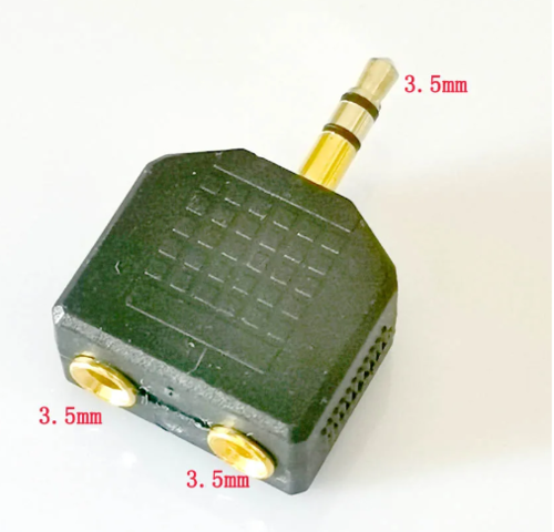 מפצל אוזניה כניסה אחת זכר לשתי נקבות PL 