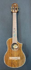 יוקללה טנור מוגברת + נרתיק Moratti UKT-3B0-G CUT AWAY