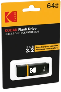 דיסק און קי מהיר Kodak Classic K103 USB 3.2 נפח 64GB