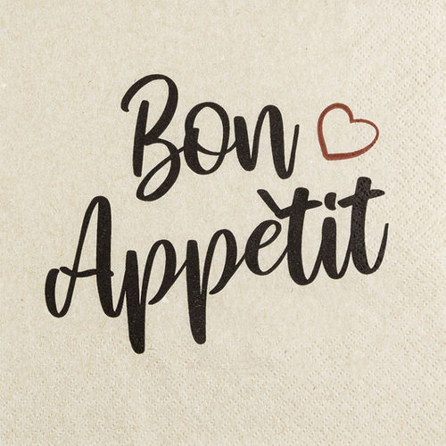 מפיות נייר 20 יח' Bon Appètit avec