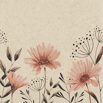 מפיות נייר 20 יח' Delicate Flowers