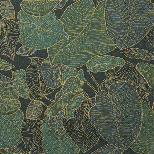 מפיות נייר 20 יח' Art Nouveau green