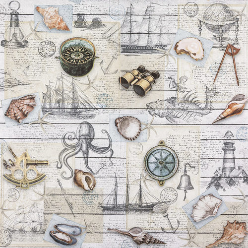 מפיות נייר 20 יח' Nautical Feeling