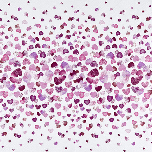 מפיות נייר 20 יח' Lovely Hearts