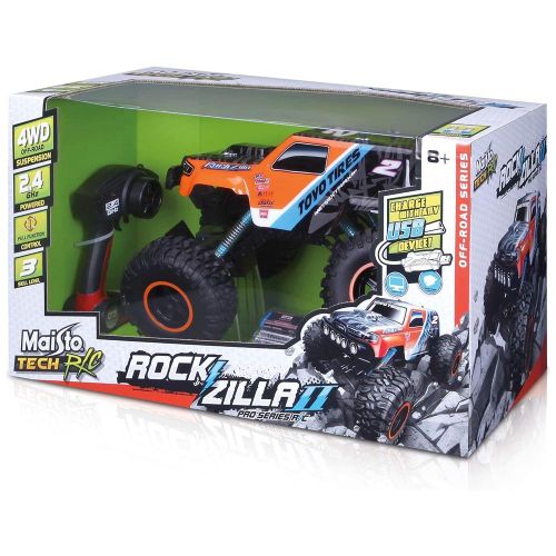 מאיסטו - באגי על שלט 4X4 רוקזילה 2 - 2 MAISTO RC ROCKZILLA