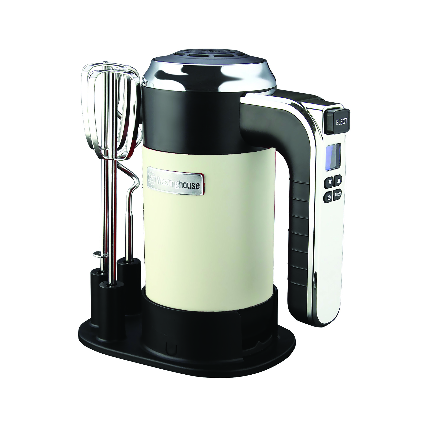 מיקסר ידני דיגיטלי רטרו Westinghouse בצבע  קרם WKHM-250WH