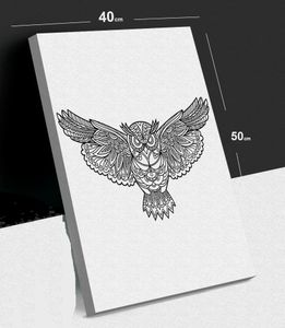 לוח קנבס גדול לצביעה ויצירה 40 על 50 ס"מ