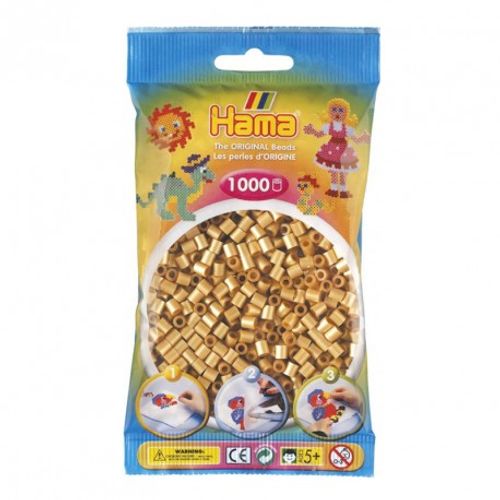 שקית 1000 חרוזי גיהוץ - זהב