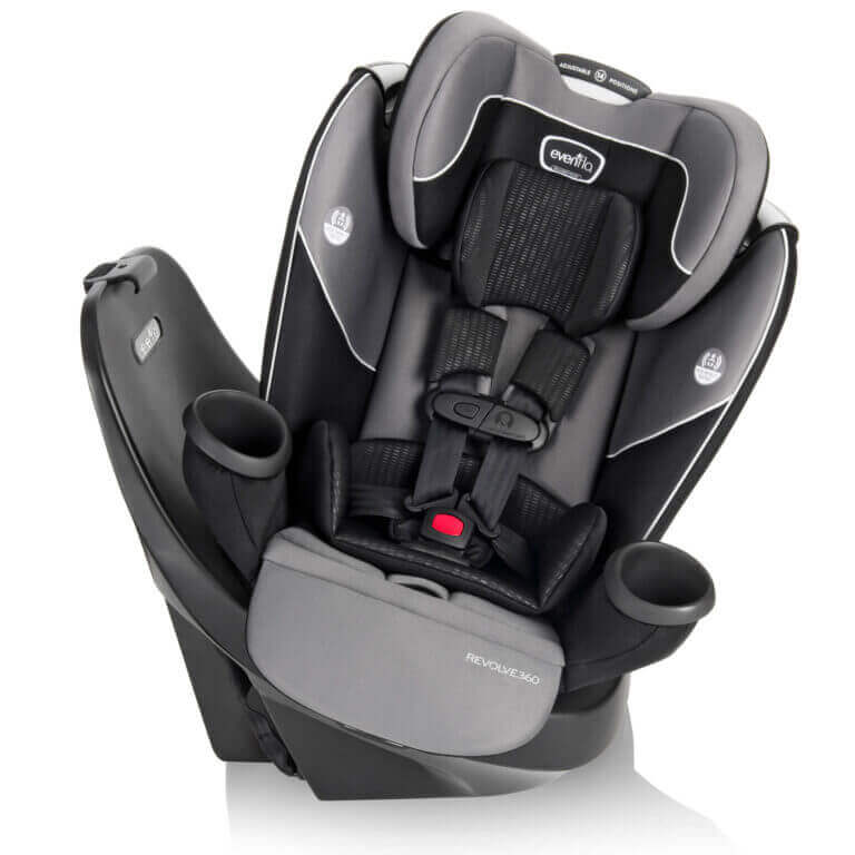 כיסא בטיחות מסתובב 360 רבולב Revolve 360 - Evenflo אוונפלו-צבע אפור