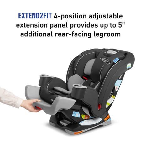 כיסא בטיחות גרקו GRACO EXTEND2FIT 3IN1 TITUS מלידה