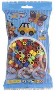 חרוזי גיהוץ גדולים שקית 500 חרוזים - צבעוני ופסטל