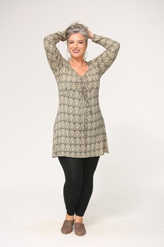 שמלת אירה שרוול plus size