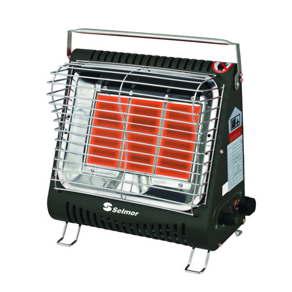 תנור חימום גז סלמור 4200BTU וחיישני בטיחות SE-233BK