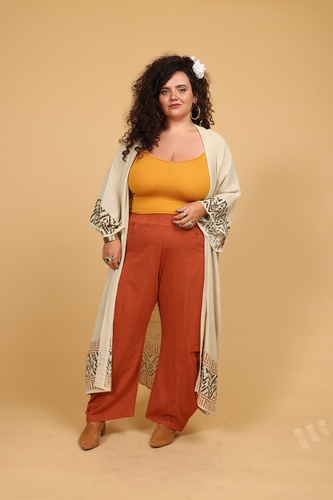 עליונית מקסי בלוק plus size