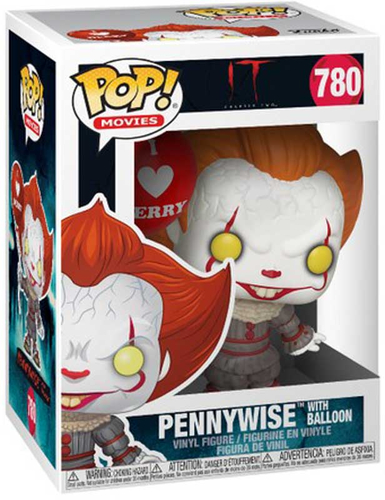 בובת פופ סרטים: זה – פניווייז עם בלון – Funko POP! Movies: It Chapter 2 – Pennywise with Balloon #780