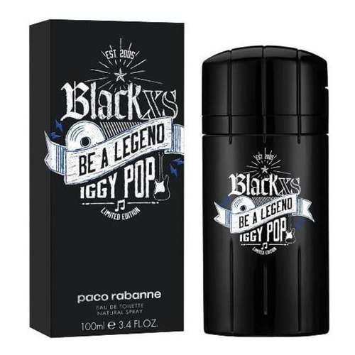 Black XS Be A Legend Iggy Pop Paco Rabanne 100ML EDT