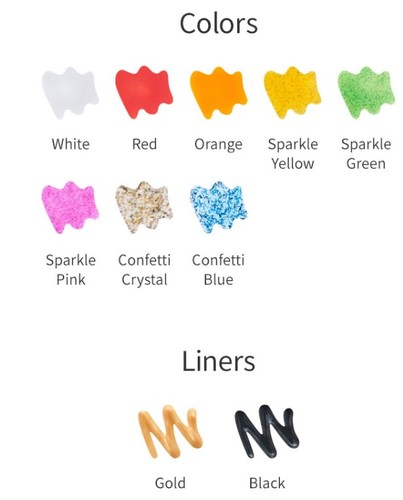 ערכת יצירה צבעי חלון/זכוכית ICE JEWELRY DECO- עיצוב תכשיטים