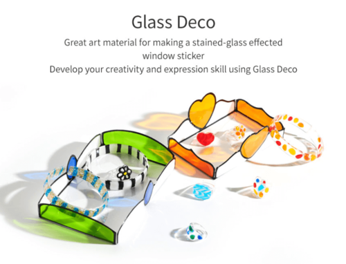 ערכת יצירה צבעי חלון/זכוכית ICE JEWELRY DECO- עיצוב תכשיטים