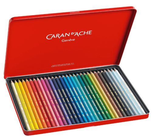 סט 30 עפרונות אקוורל CARAND'ACHE SUPRACOLOR AQUARELLE