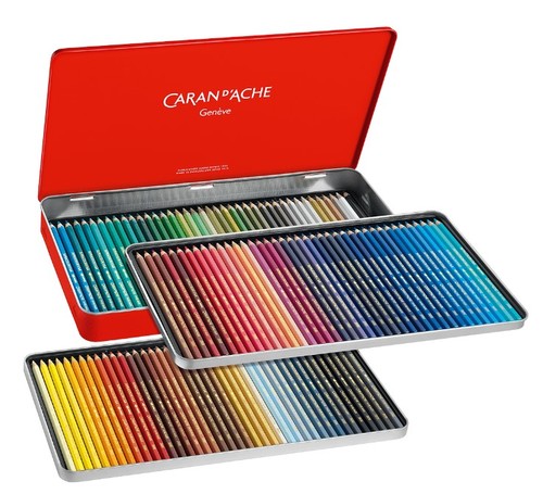 סט 120 עפרונות אקוורל CARAND'ACHE SUPRACOLOR AQUARELLE