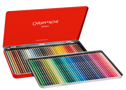 סט 80 עפרונות אקוורל CARAND'ACHE SUPRACOLOR AQUARELLE