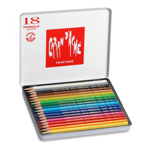 סט 18 עפרונות אקוורל CARAND'ACHE PRISMALO