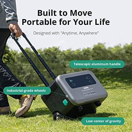 תחנת כח ניידת ZENDURE SUPER BASE 1500 LIFEPO4