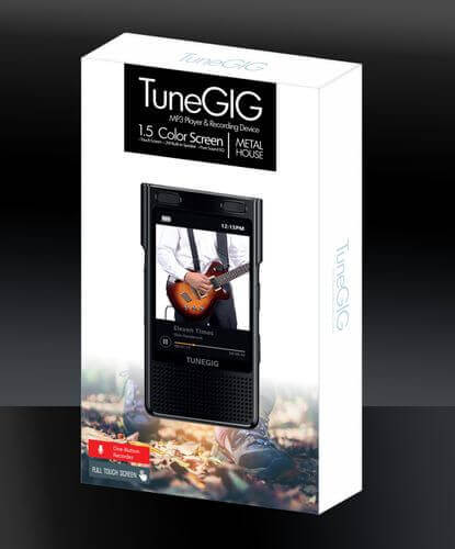 נגן MP3 tuneGIG Samvix 8GB 