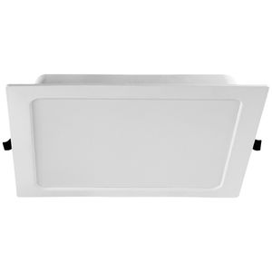 פנל שקוע מרובע גוף לבן IP44 120° 24W CCT יורולוקס