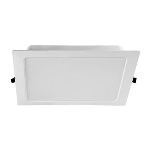 פנל שקוע מרובע גוף לבן IP44 120° 18W CCT יורולוקס