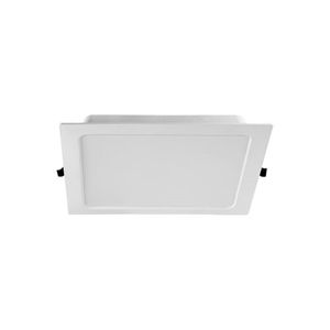 פנל שקוע מרובע גוף לבן IP44 120° 6W CCT יורולוקס
