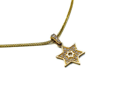 מגן דוד זרקונים