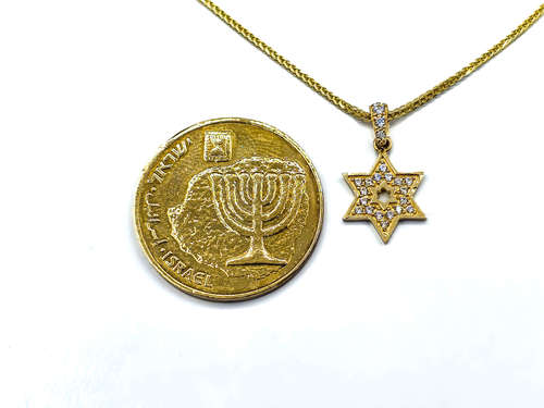 מגן דוד זרקונים
