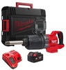 מפתח רטיטה אף ארוך "1 כולל סוללה 5AH דגם Milwaukee M18 ONEFHIWF1D