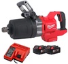 מפתח רטיטה אף ארוך "1 כולל 2 סוללות 5A דגם Milwaukee M18 ONEFHIWF1DS