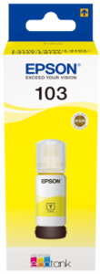 בקבוק דיו צהוב מקורי Epson 103   