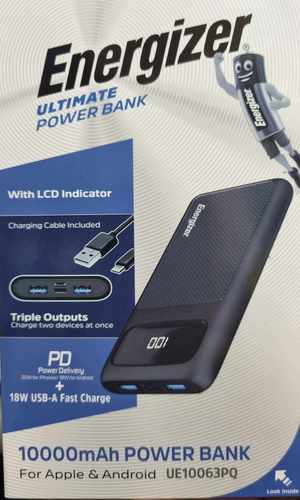 סוללת גיבוי מטען נייד 10000 מ”א 2usb