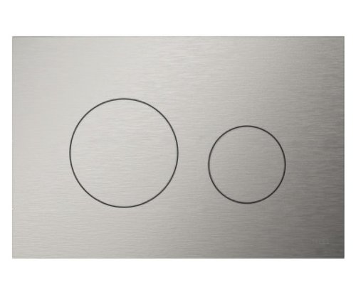 לחצן דק מרובע TECEloop 9240921F16S גוון נירוסטה מוברש PVD TECE טסה חמת 