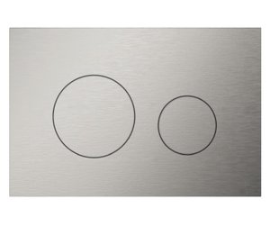 לחצן דק מרובע TECEloop 9240921F16S גוון נירוסטה מוברש PVD TECE חמת