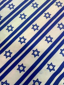 לייקרה בגד ים בהדפסה דיגיטלית דגם דגל ישראל