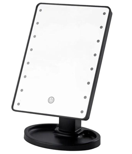 מראה לאיפור מתכווננת עם נורות לדים Led Mirror