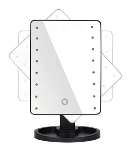 מראה לאיפור מתכווננת עם נורות לדים Led Mirror