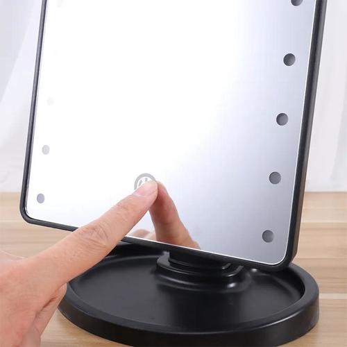 מראה לאיפור מתכווננת עם נורות לדים Led Mirror