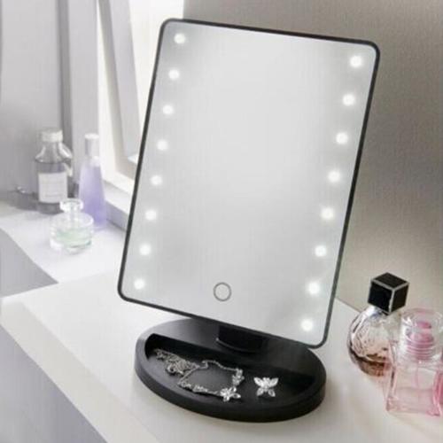 מראה לאיפור מתכווננת עם נורות לדים Led Mirror