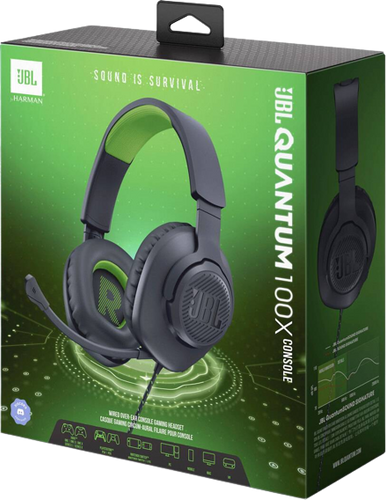  JBL אוזניות חוטיות עם מיקרופון Quantum 100P